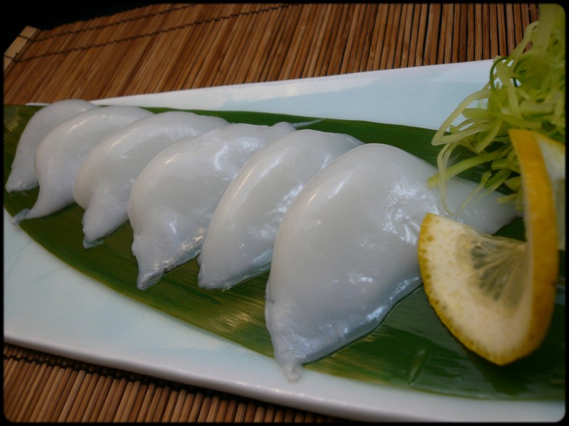 新イカの刺身 魚と野菜と私と和ノ香