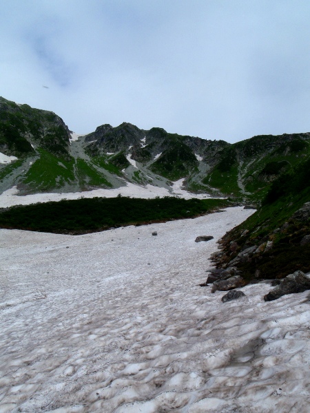 夏休み岩稜歩き-本谷カール_c0177814_1932648.jpg
