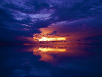 ウユニ塩湖 の素晴らしい 夕焼け写真7枚 ゆきの地球めぐり旅 エキサイト版 旧ブログ04年10月 13年9月