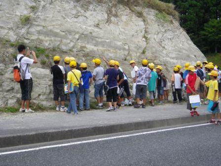 地層見学 千葉県いすみ環境と文化のさとセンター 地層見学 千葉県いすみ環境と文化のさとセンター