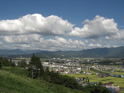 浦佐スキー場から八色原の稲穂_a0084753_813354.jpg