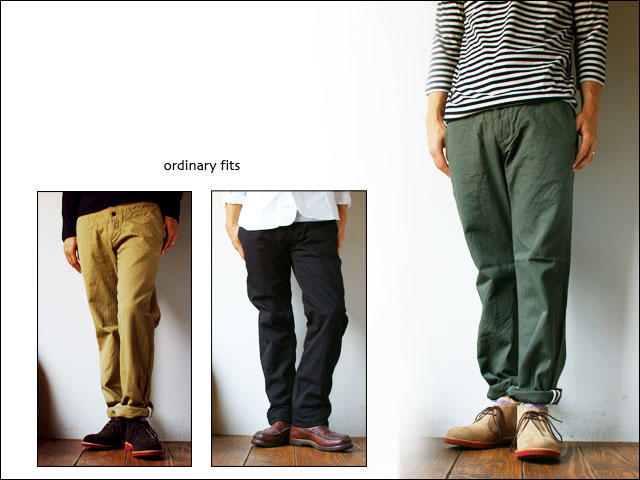 ordinary fits [オーディナリー フィッツ] HERRING BONE WORK PANTS [ヘリンボーンワークパンツ]_f0051306_165281.jpg