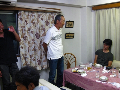 てっつぁん壮行会 _a0036808_1862041.jpg