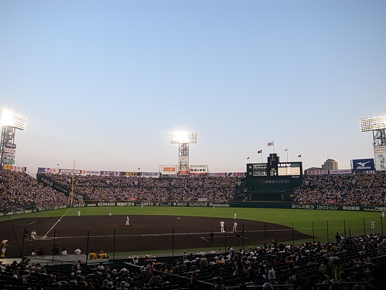 甲子園　野球観戦_c0126359_12175598.jpg