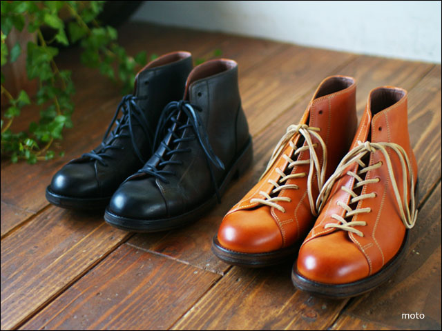 moto leather＆silver[モトレザー] monkey boots [手染め モンキー