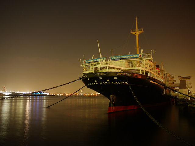 夜の散歩（山下公園） ＆ 19018 DAY-DATE_a0162215_1351380.jpg