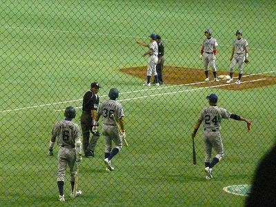 都市対抗野球　住友金属鹿島対ヤマハ　準々決勝①_b0166128_1037328.jpg