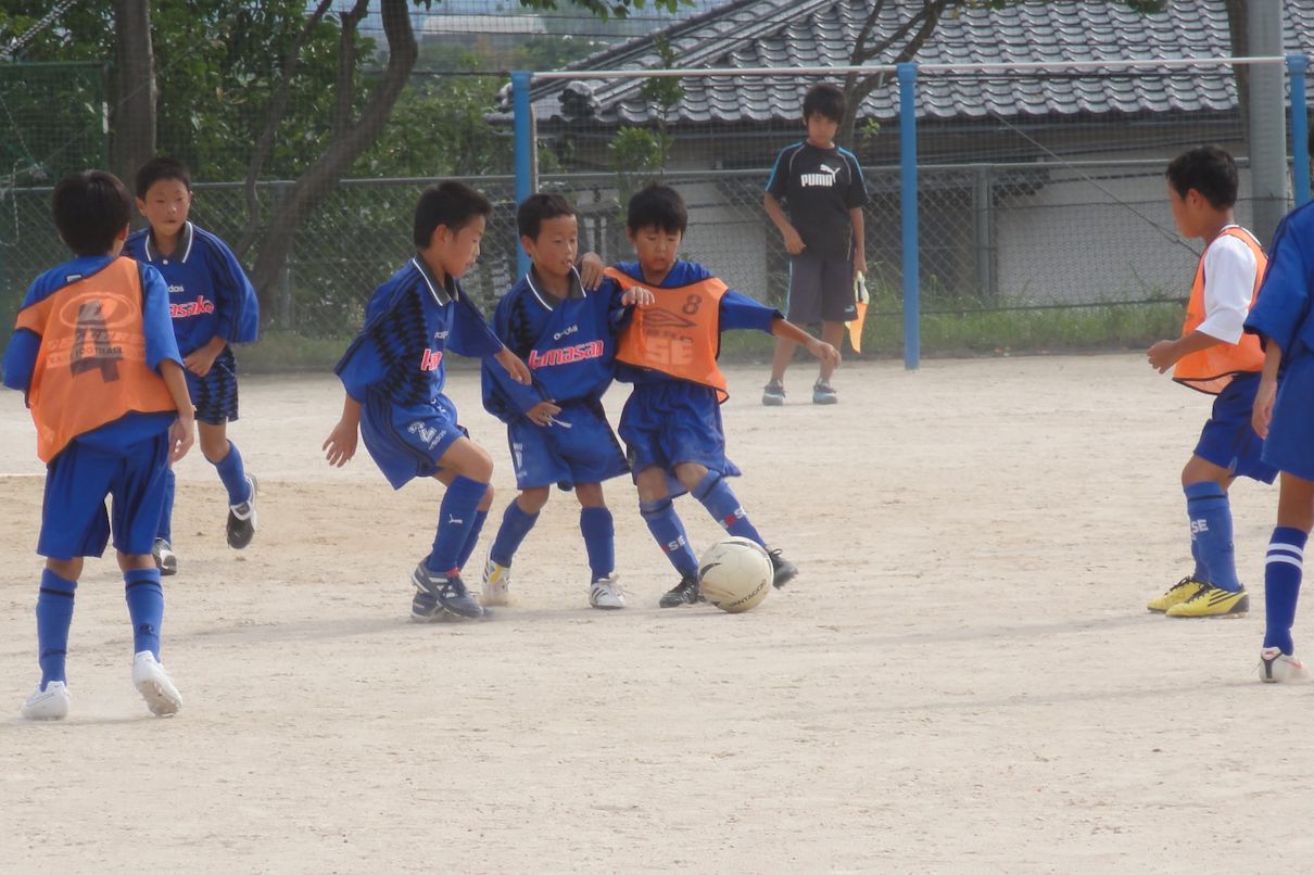 鳥取県東部地区４種リーグU-11　9/11②_f0104461_2175362.jpg