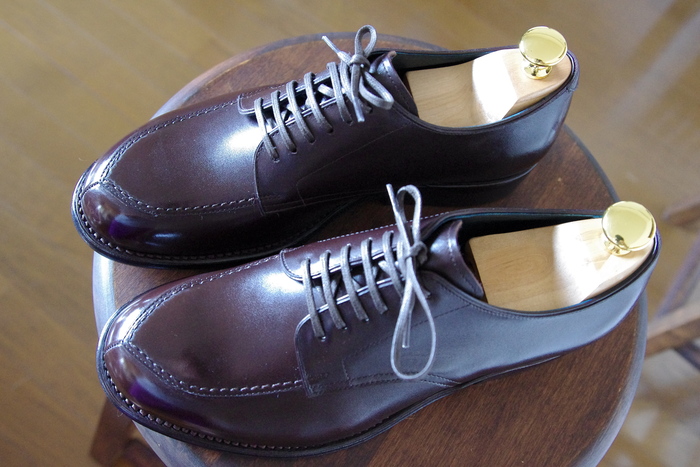 魅力的な価格 メーカー宮城興業のパターンオーダー靴。外羽根 