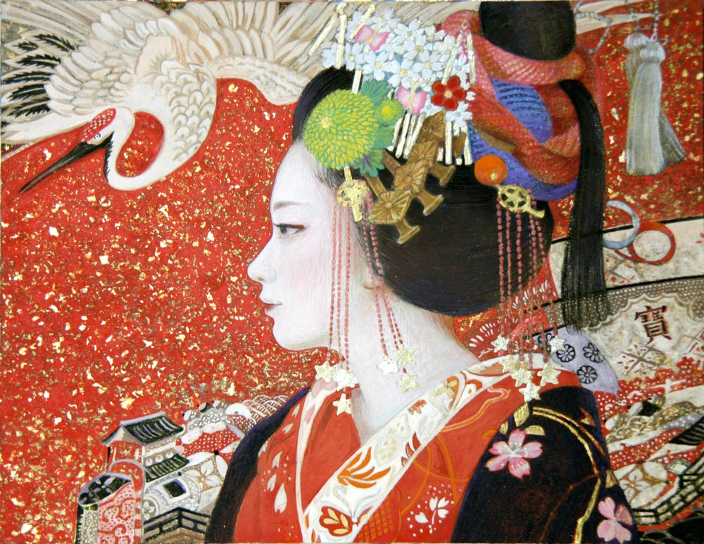 日本画 Japanese Style Painting Works 黒川雅子のデッサン Blog版