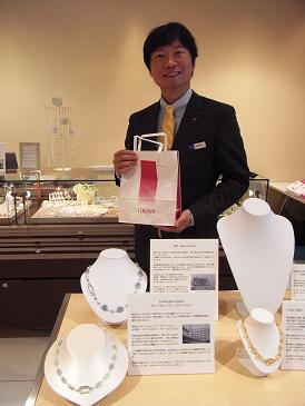 なんと 天満屋の伊原木社長に作品をお求めいただきました Songsforthejetset