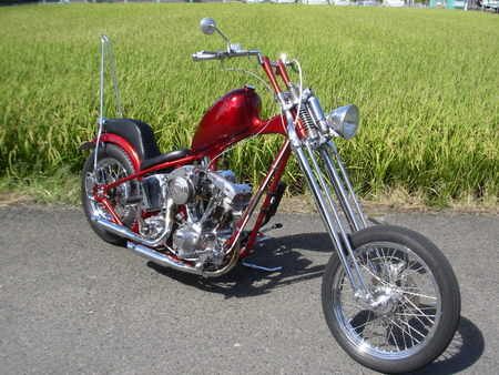 Shovel 〝Candy Apple〟 Chopper_c0133351_23381525.jpg
