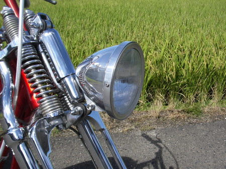 Shovel 〝Candy Apple〟 Chopper_c0133351_23384813.jpg