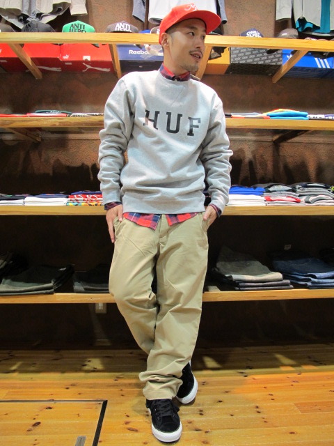 ☆☆HUF STYLE CORDINATE　SEP 15TH☆☆_c0156828_16402879.jpg