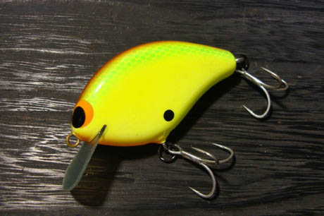 手持ちのCrank Baitを紹介④フラッターズ、開発クランク : No.04 FD-Custom baits/R.S.D.I.；Balsa  Crankbait・Custom Lure