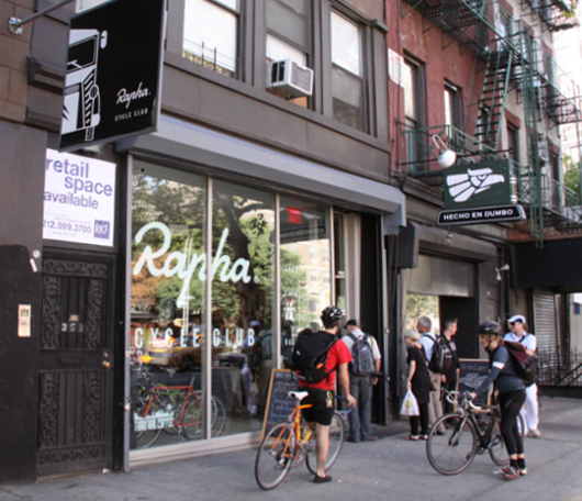 NYにオープンした自転車マニア向けの特別な空間 Rapha Cycle Club