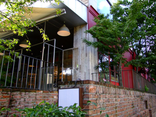 「韓国 三清洞(サムチョンドン) Slow Garden Coffee&Waffleのワッフルとパッピンス」_a0000029_11174694.jpg