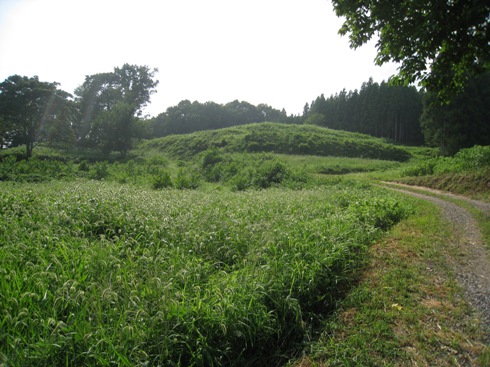 平成22年 桑折西山城本丸跡 発掘調査 現地説明会⑨_a0087378_513723.jpg