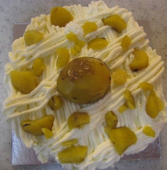 栗の甘露煮 試作中 クチナシを入れてみて_d0031682_22123521.jpg
