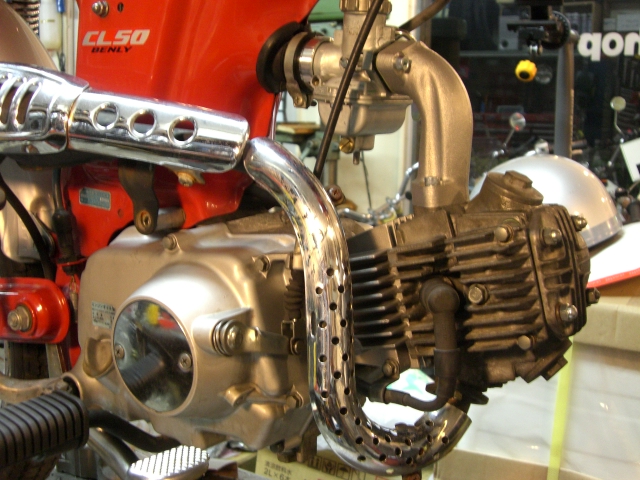 ホンダcl50改88ccカスタム日記2 モーターヘッド サイクルショップ