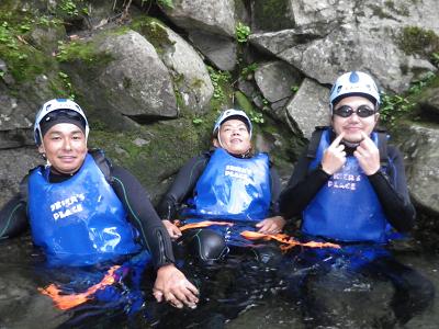 キャニオニング水上 まだまだシーズン!!_a0150951_19443543.jpg