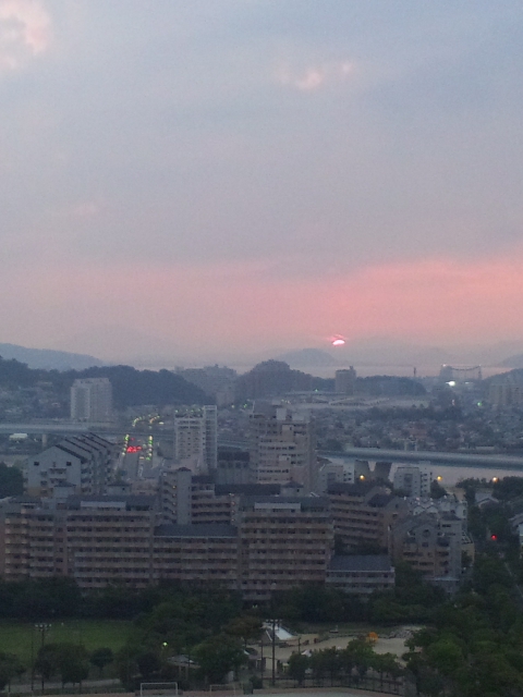 夕焼け_f0153479_1632371.jpg