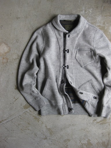 Nigel Cabourn ナイジェルケーボン スウェット地のクリップジャケット_b0139281_15321187.jpg