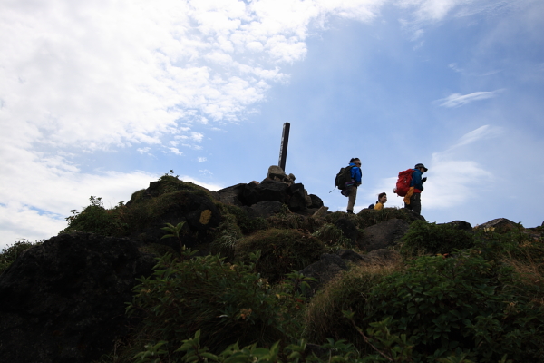 雲中の九重連山_f0197319_13493917.jpg