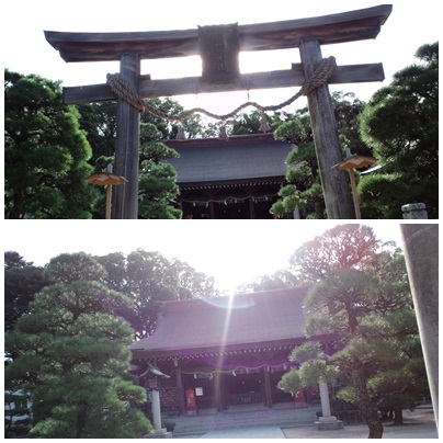 朝日の松蔭神社>山口県萩市　２_f0031777_22475260.jpg