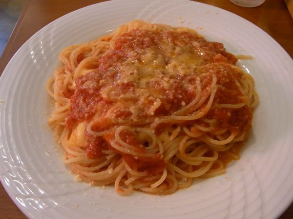 生パスタはモッチリ感を味わいましょ~。ドリンクバーが嬉しい~。 上野 エッコエッコ_b0098884_20462635.jpg