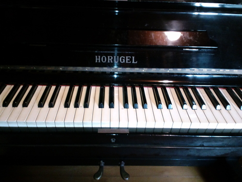 HORUGEL(ホルーゲル)ピアノ調律しました☆ : おんぷちゃんのひとりごと 