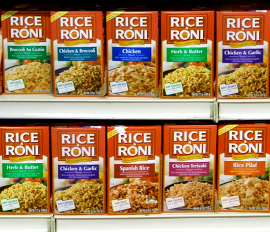 米国の伝統的な家庭用お米製品、ライス・ア・ローニ（Rice-A-Roni）_b0007805_23523984.jpg