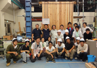 森びとの会が関西大学で、昨日構造実験を行いました。_c0195909_15491248.jpg