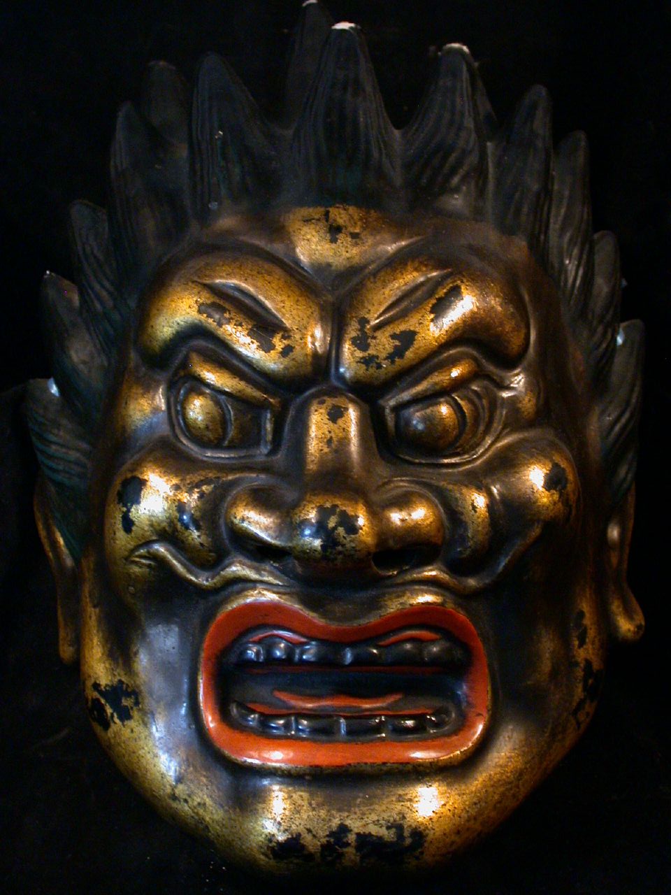 伐折羅大将（バサラ）面 Mask of Basara_f0188823_9185912.jpg