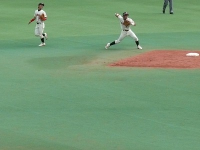 9月14日 東都大学野球2部 日大対東農大_b0166128_8174437.jpg