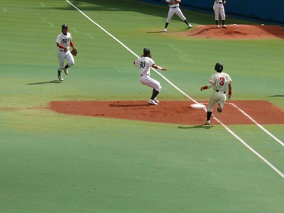 9月14日 東都大学野球2部 日大対東農大_b0166128_884375.jpg