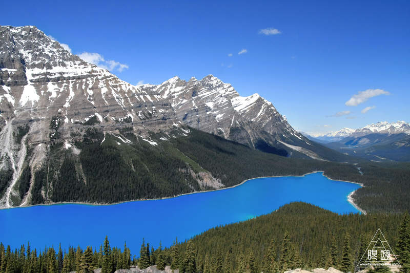 062 Peyto Lake ~空より青い湖~_c0211532_721451.jpg