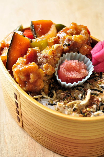 寒いね。。。寝坊 お弁当_b0171098_8465194.jpg