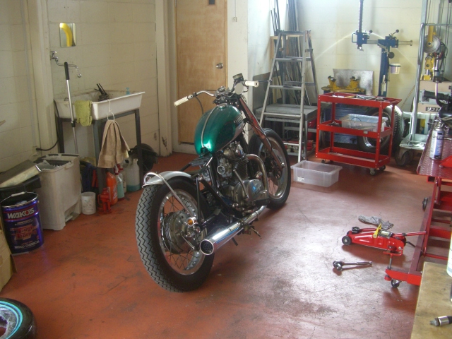 XS650フロントフォークカバー装着!_a0164918_13242040.jpg