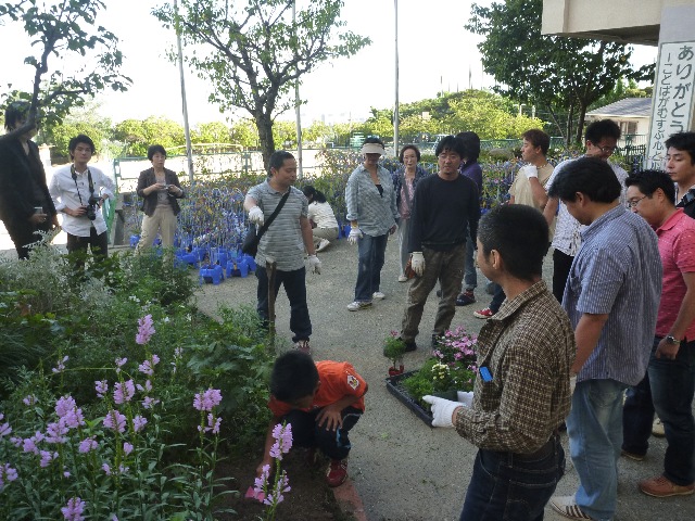 小学校ボランティア&草引き_b0054727_18223842.jpg