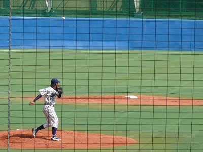 9月21日 東都大学野球2部 立正大対東農大_b0166128_8164516.jpg