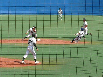 9月21日 東都大学野球2部 立正大対東農大_b0166128_8182244.jpg
