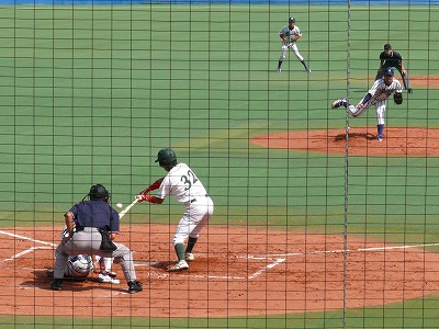 9月21日 東都大学野球2部 立正大対東農大_b0166128_8193319.jpg