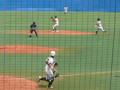 9月21日 東都大学野球2部 立正大対東農大_b0166128_8332637.jpg