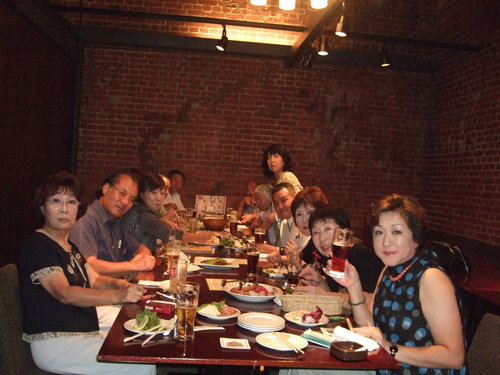 亀田プロ囲んで楽しい飲み会です。_b0199261_17505348.jpg