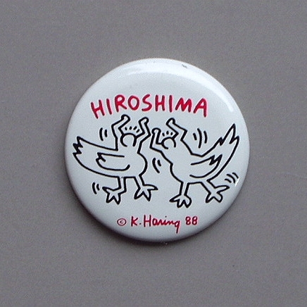 キース・へリングのレコードジャケット「Hiroshima '88」(1988