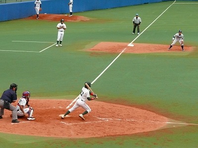 9月24日 東都大学野球2部 立正大対東農大 _b0166128_1426529.jpg