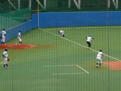 9月24日 東都大学野球2部 立正大対東農大 _b0166128_1438375.jpg