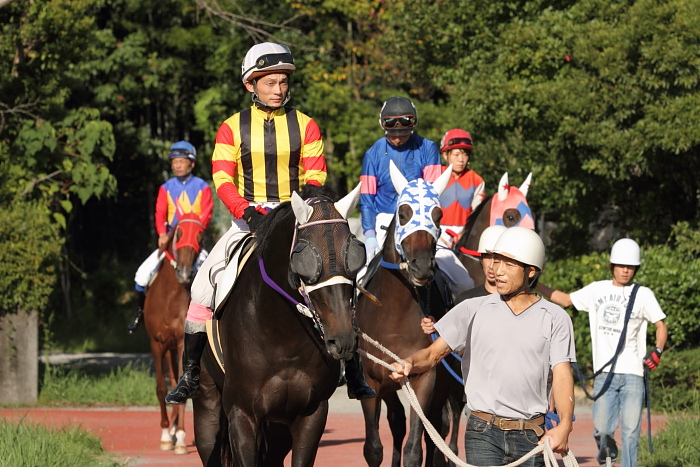 2010年9月25日（土） 高知競馬 2R 福山・高知連携 騎手交流第十六戦 C3-6_a0077663_16581313.jpg