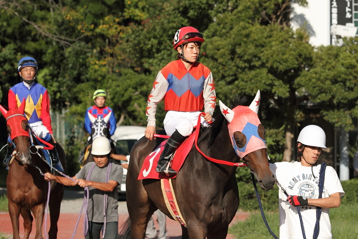 2010年9月25日（土） 高知競馬 2R 福山・高知連携 騎手交流第十六戦 C3-6_a0077663_16583298.jpg